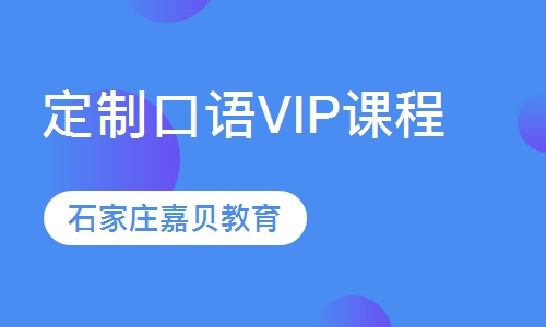 定制口语VIP课程