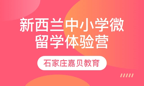 新西兰中小学插班微留学体验营